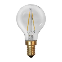 LED lamp E14 P45 filament 1,5W 2.100 K 120 Lumen