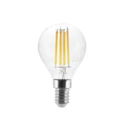 LED lamp E14 P45, 4W, helder, 2.700K, dimbaar, set van 2