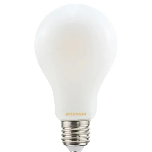 LED lamp E27 ToLEDo RT A70 11 827 satijn