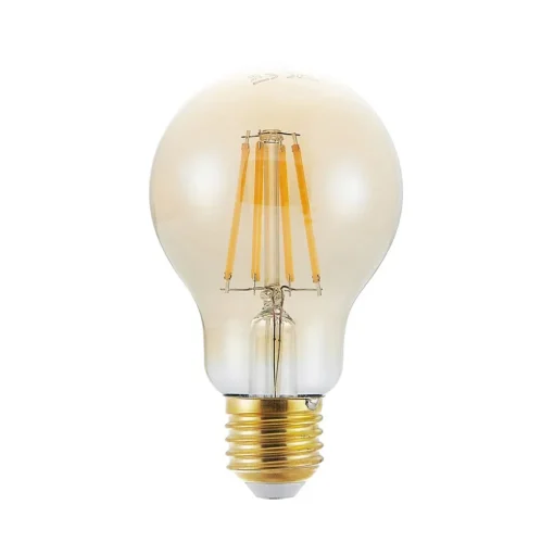 LED lamp E27 6,5W 825 amber 3-Step-dimmer 2/set