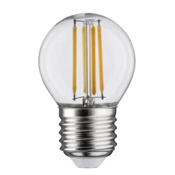 LED lamp E27 5W druppel 2.700K helder