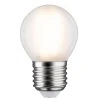 LED lamp E27 5W druppel 2.700K mat