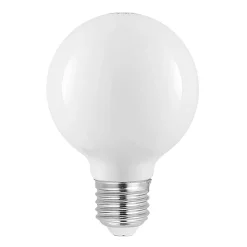 LED lamp E27 4W G80 2.700K dimbaar, opaal