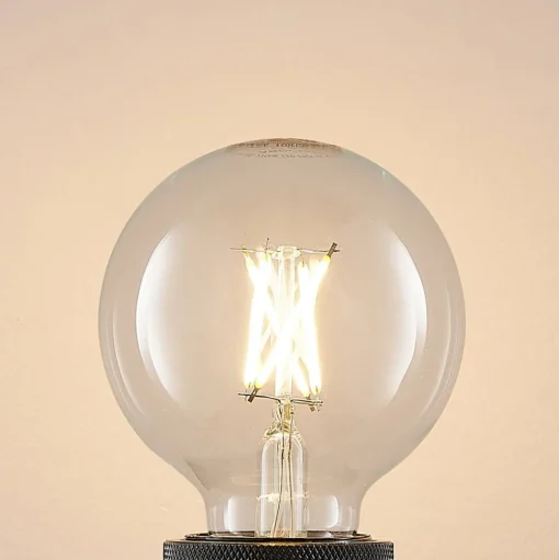 LED lamp E27 4W G80 2.700K filament dimbaar helder