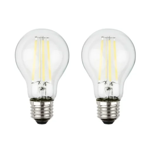 LED lamp E27 4W helder 3000K 840 lm EEK A 2er