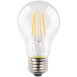 LED lamp E27 4W 2.700K filament 3 per set, 470lm
