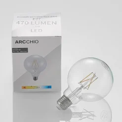 LED lamp E27 4W 2.700K G95 bol helder 3 per set