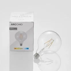 LED lamp E27 8W 2.700K G125 bollamp filament