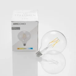 LED lamp E27 6W 2.700K G125 bollamp filament