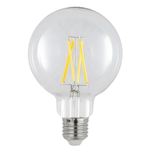 LED lamp E27 8W 2.700K G95 bollamp filament