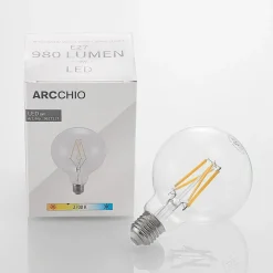 LED lamp E27 8W 2.700K G95 bollamp filament