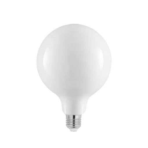 LED lamp E27 6W 2.700K G125 dimbaar opaal 3/set