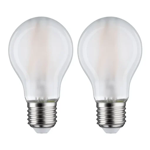 LED lamp E27 7W 2.700K mat 2-pak