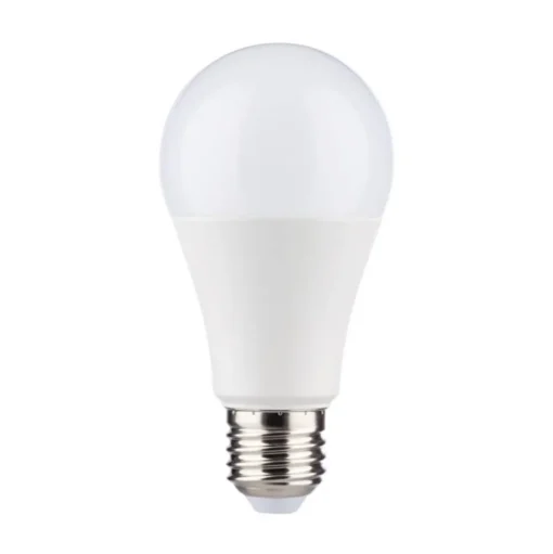 LED lamp E27 12W 2.700K opaal in 4 per pak