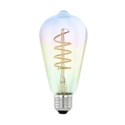 LED lamp E27 4W ST64 820 Filament iriserende dimbaar