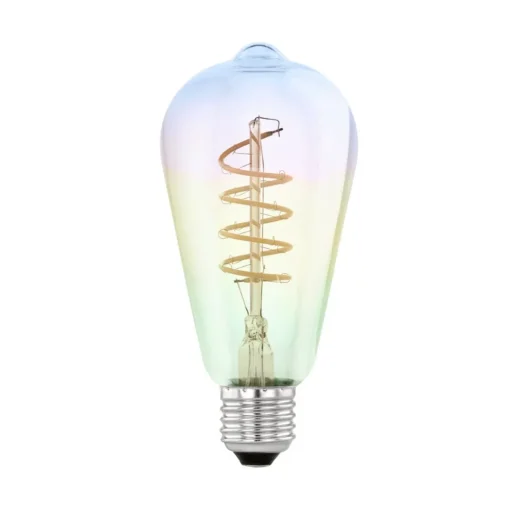 LED lamp E27 4W ST64 820 Filament iriserende dimbaar