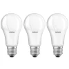 LED lamp E27 13W, universeel wit, 3 per-set