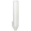 LED lamp G24, 5.000 K, 10W, universele lampvoet