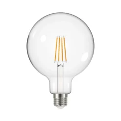 LED lamp gloeidraad helder E27 G125 3,8W 2700K 806lm 3er
