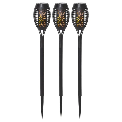 LED lamp op zonne-energie Flame Mini per set van 3