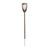 LED lamp op zonne-energie Tulip aardspies corten