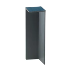LED lamp op zonne-energie Nusolar antraciet, hoogte 50cm