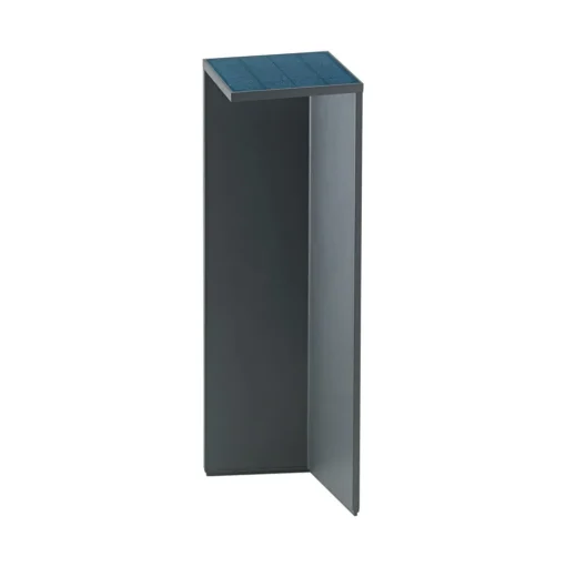 LED lamp op zonne-energie Nusolar antraciet, hoogte 50cm