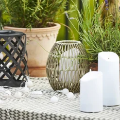 LED lamp op zonne-energie Calabria, 20 cm