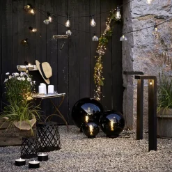 LED lamp op zonne-energie Calabria, 20 cm