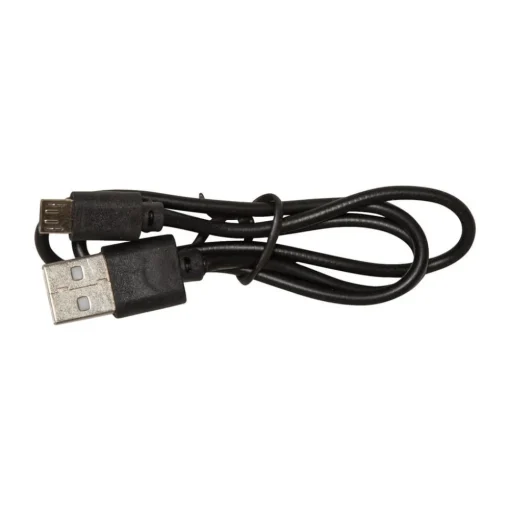 LED lamp op zonne-energie Marron, hoogte 40 cm, bruin, metaal, USB-C
