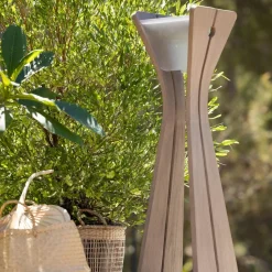 LED lamp op zonne-energie Osmoz van Duratek, grijs