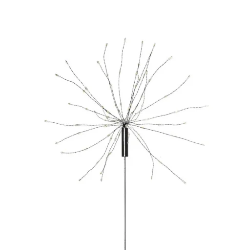 LED lamp op zonne-energie Firework met grondspies