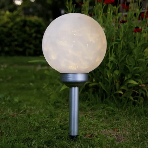 LED lamp op zonne-energie Lunay, draaiende lamp