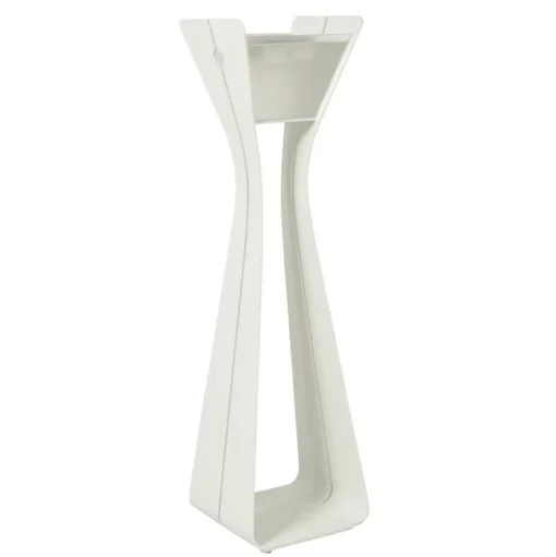 LED lamp op zonne-energie Osmoz van aluminium, wit