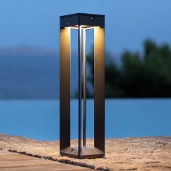 LED lamp op zonne-energie Borne met sensor, 45 cm