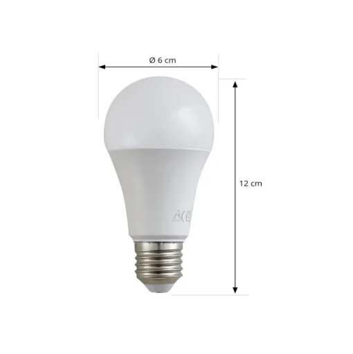 LED lamp, opaal, E27, 3,8 W, 4000K, 806 Lumen