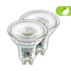 LED lamp Reflectorlamp GU10 2,5W helder 3000K EEK A 2er
