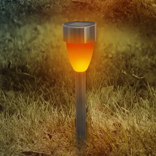 LED lamp solar 4135006 met vlammeneffect 6 per set