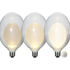 LED lamp Space E27 3,5W D120, opaal, 3-step dim