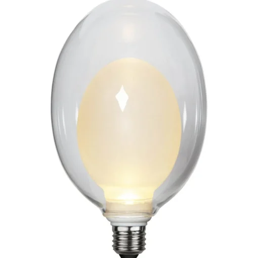 LED lamp Space E27 3,5W D120, opaal, 3-step dim