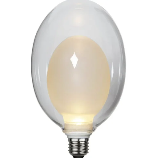 LED lamp Space E27 3,5W D120, opaal, 3-step dim