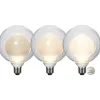 LED lamp Space E27 3,5W D125, opaal, 3-step dim