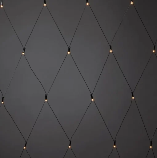 LED lichtgordijn voor buiten, 150x250cm, oranje