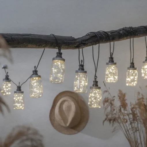 LED lichtketting Circus Bottle in flesoptiek