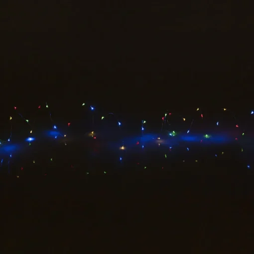 LED lichtketting op zonne-en Dew Drop, multicolor