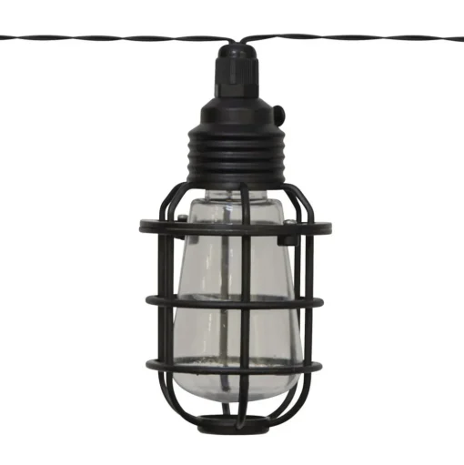 LED lichtketting op zonne-energie Kooi, 8-lamps