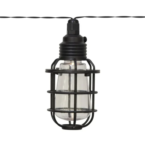 LED lichtketting op zonne-energie Kooi, 8-lamps