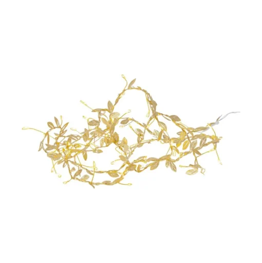 LED lichtketting Winny, goud, kunststof, 200 cm, batterij