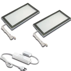 LED meubellamp Sky dimmer 2/set 4000K RVS