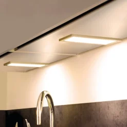 LED meubellamp Sky dimmer 2 per pak 3000K RVS
